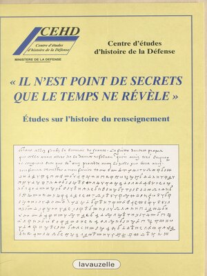 cover image of Il n'est point de secrets que le temps ne révèle